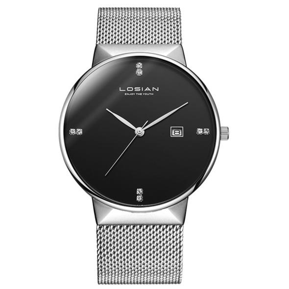 Lei Xuan men's watch ultra-thin waterproof fashion simple casual tide steel belt student quartz watch new