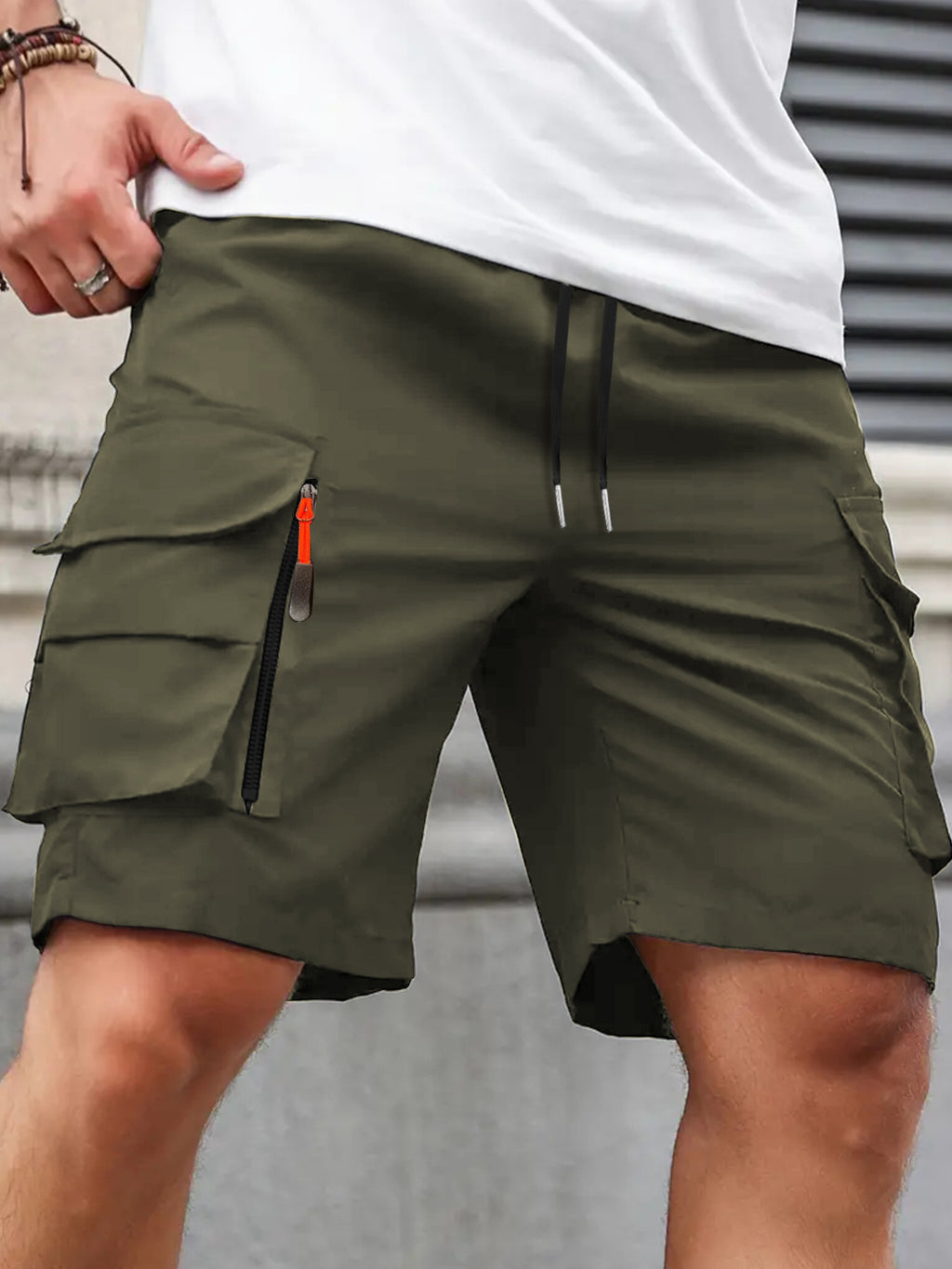 Cargo Shorts Summer Loose Sport Shorts Men Lightweight