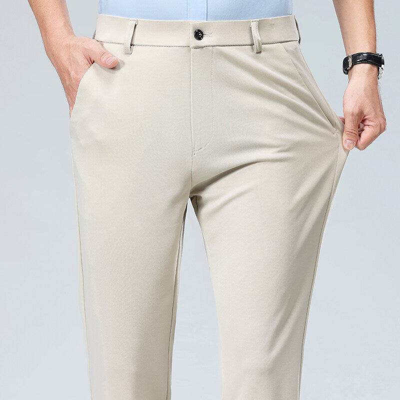 Men's Casual Trousers Business Trousers Loose